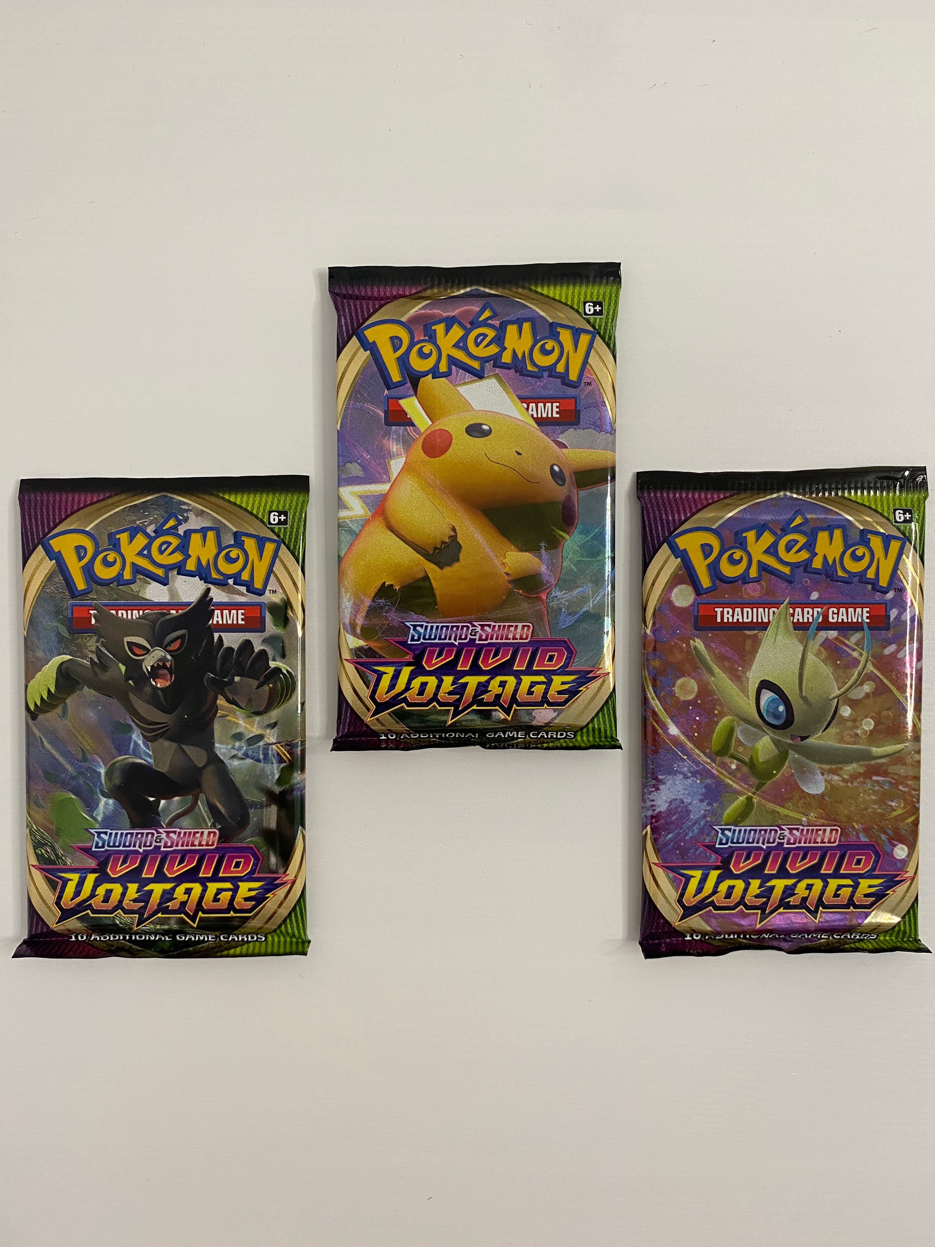 vivid voltage booster box uk Sword & Shield Each Pokmon TCG booster pack contains 10 cards Vivid Voltage Aards Cards