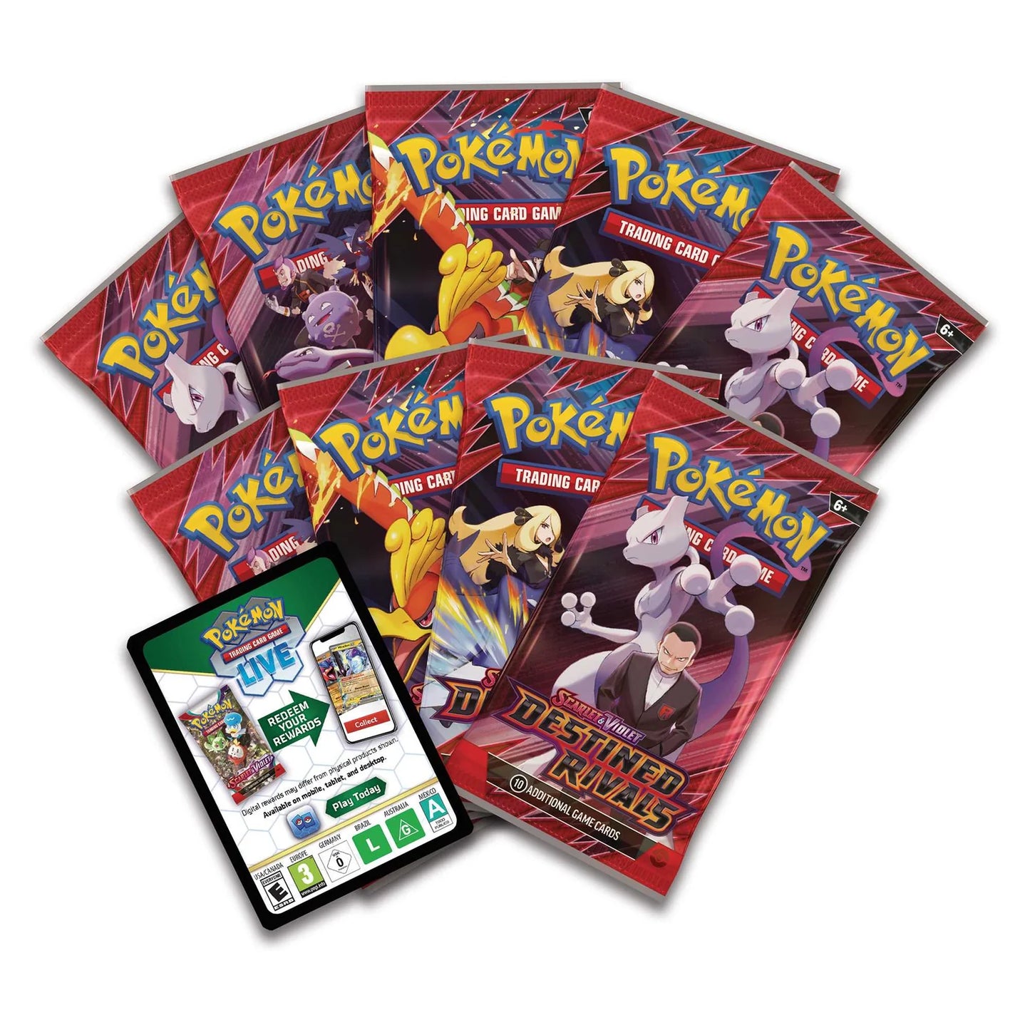 Pokémon TCG: Scarlet & Violet 10 - Destined Rivals - Elite Trainer Box