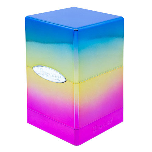 Ultra Pro - Satin Tower Deck Box - Hi-Gloss Rainbow