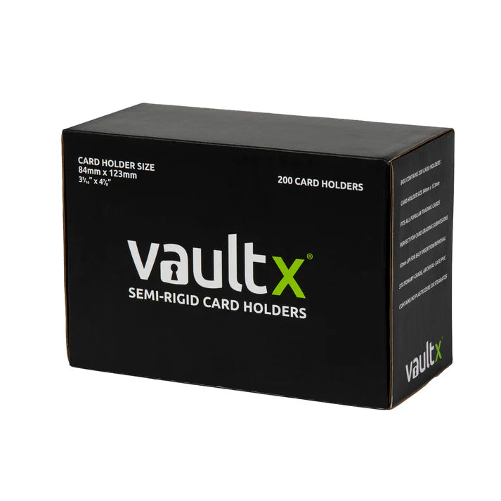 Vault X Standard Semi-Rigid Card Holders