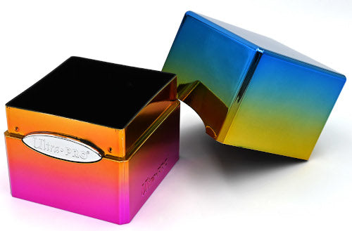 Ultra Pro - Satin Cube Deck Box - Specialty Finish Rainbow