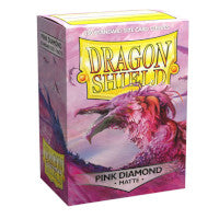 Dragon Shield - Matte Standard Size Sleeves 100pk - Pink Diamond