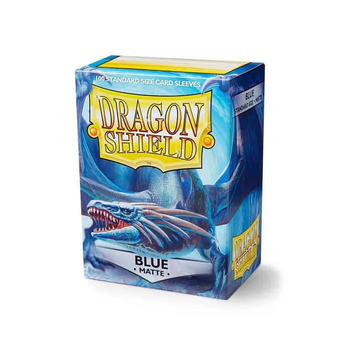 Dragon Shield - Matte Standard Size Sleeves 100pk - Blue