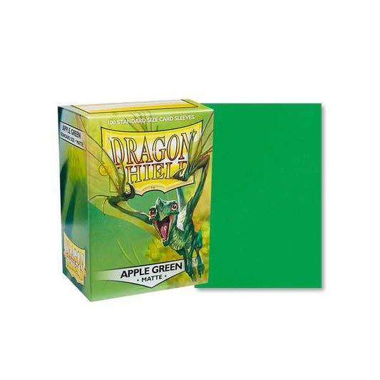 Dragon Shield - Matte Standard Size Sleeves 100pk - Apple Green