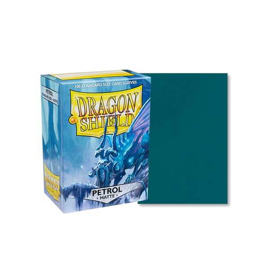 Dragon Shield - Matte Standard Size Sleeves 100pk - Petrol