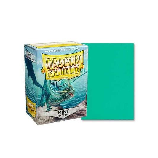 Dragon Shield - Matte Standard Size Sleeves 100pk - Mint