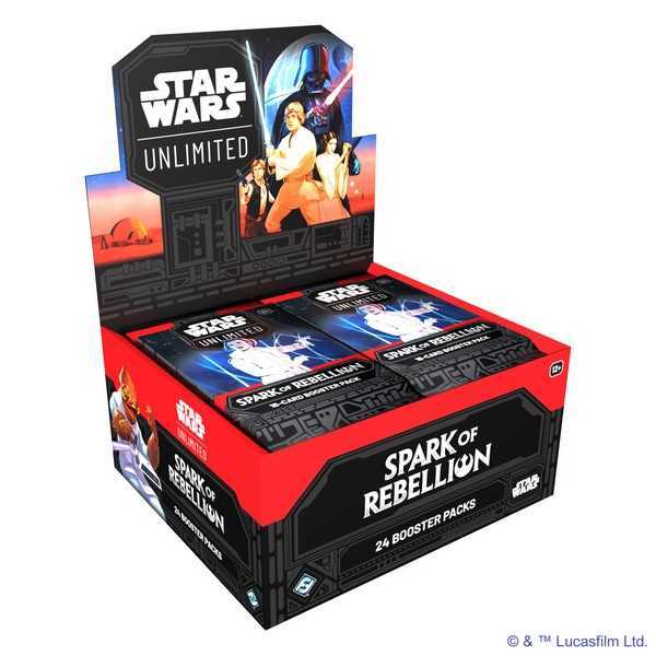 Star Wars: Unlimited Spark of Rebellion Booster Box (24ct)