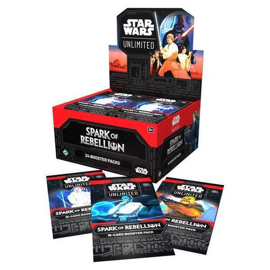 Star Wars: Unlimited Spark of Rebellion Booster Box (24ct)