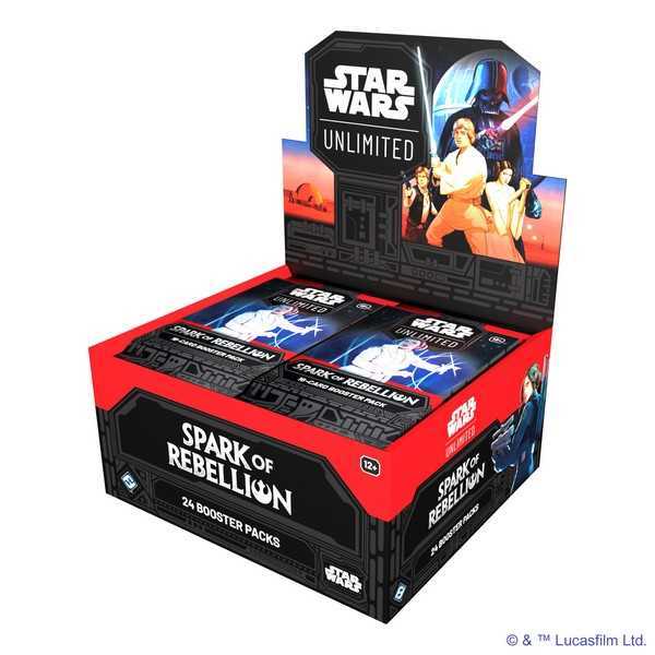 Star Wars: Unlimited Spark of Rebellion Booster Box (24ct)