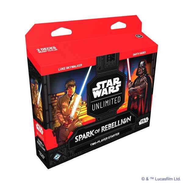 Star Wars: Unlimited Spark of Rebellion Two-Player Starter Decks