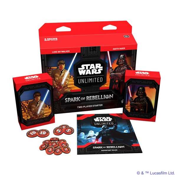 Star Wars: Unlimited Spark of Rebellion Two-Player Starter Decks