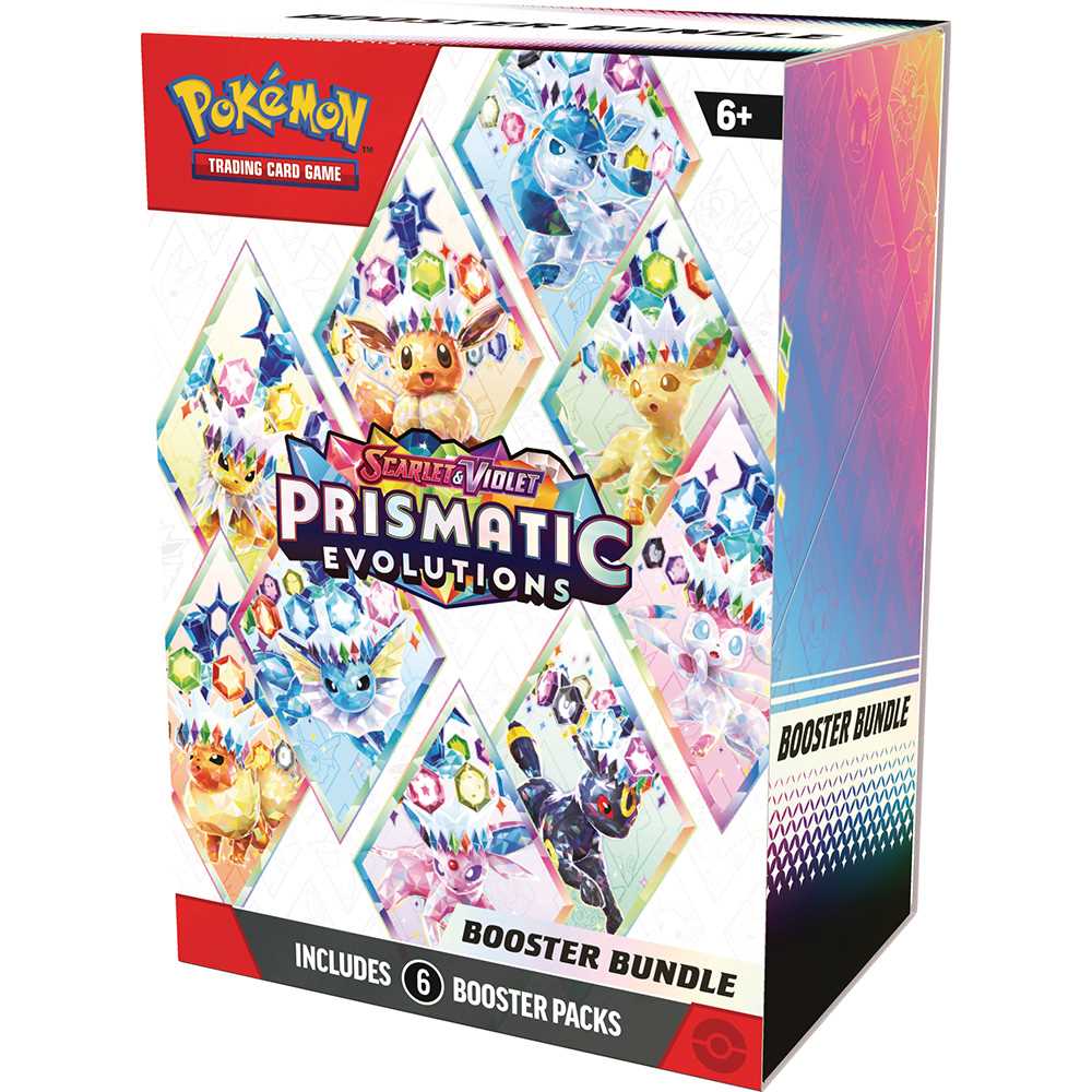 Pokémon TCG: Scarlet & Violet 8.5 - Prismatic Evolutions - Booster Bundle