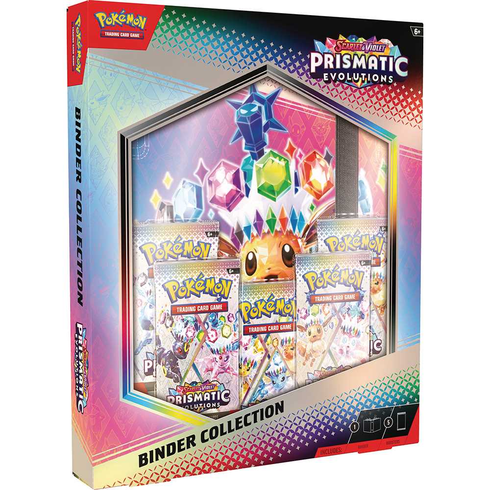 Pokémon TCG: Scarlet & Violet 8.5 - Prismatic Evolutions - Binder Collection