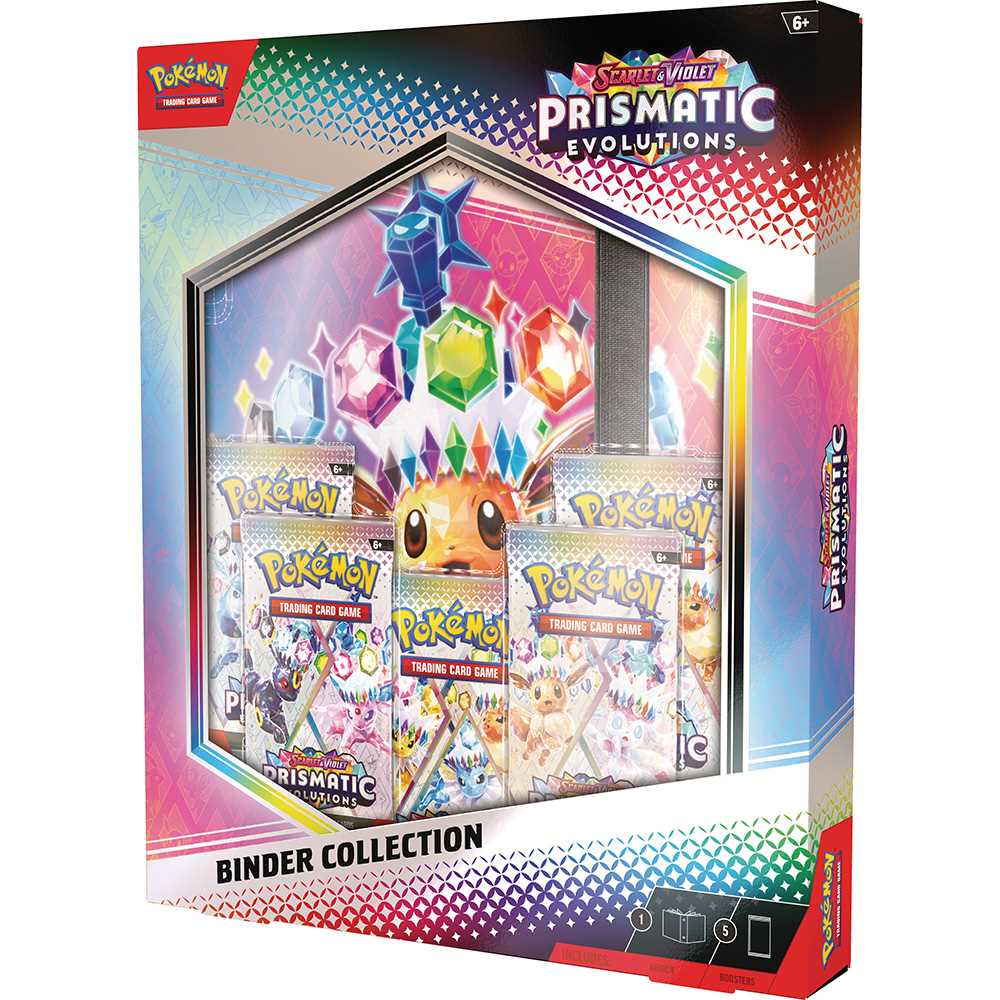 Pokémon TCG: Scarlet & Violet 8.5 - Prismatic Evolutions - Binder Collection