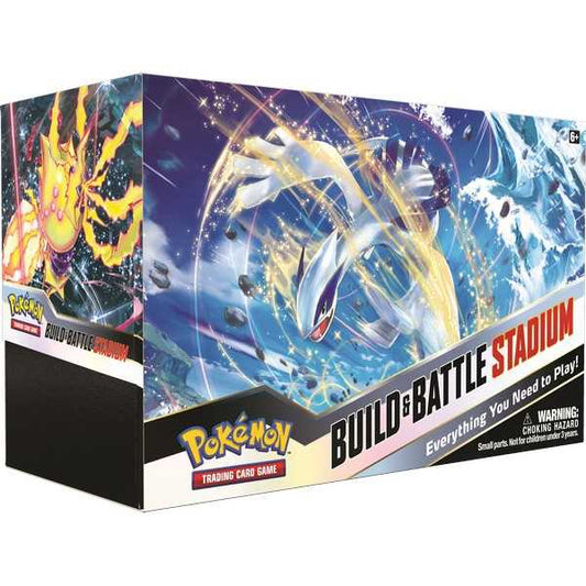 Pokémon TCG: Sword & Shield 12 Silver Tempest Build and Battle Stadium Box