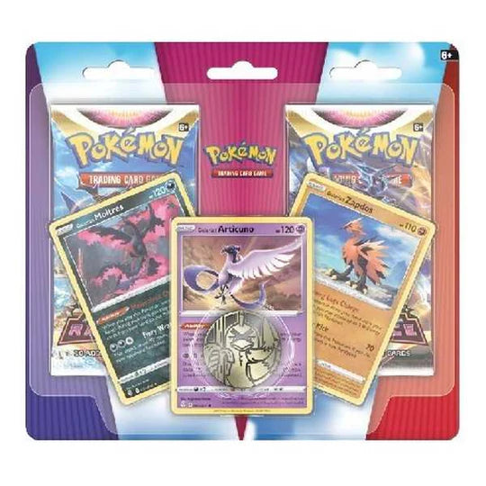 Pokémon TCG: Enhanced Blister 2-Pack Booster - ARTICUNO/ZAPDOS/MOLTRES