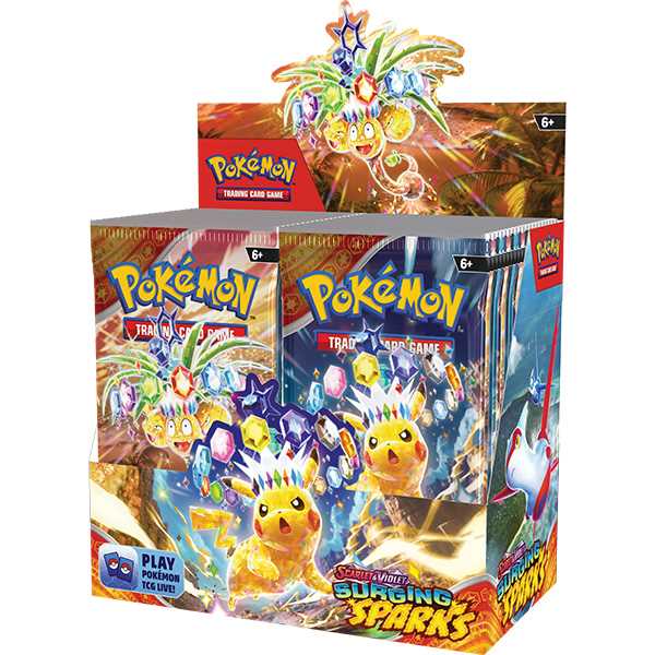 Pokémon TCG: Scarlet & Violet 8 - Surging Sparks - Booster Box (36ct)