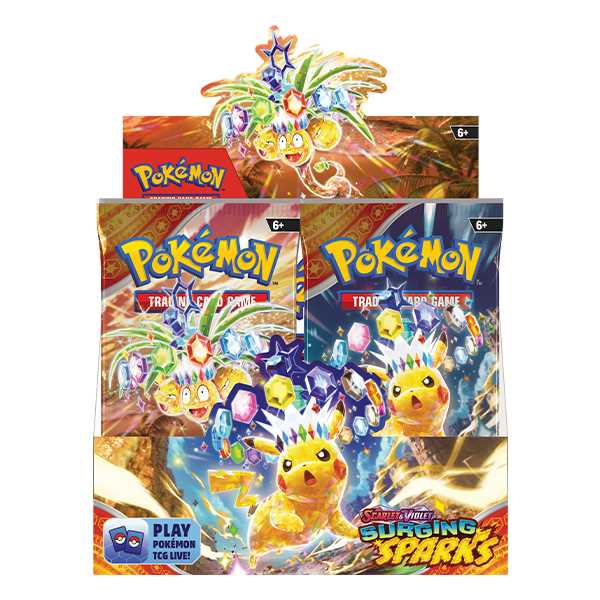 Pokémon TCG: Scarlet & Violet 8 - Surging Sparks - Booster Box (36ct)