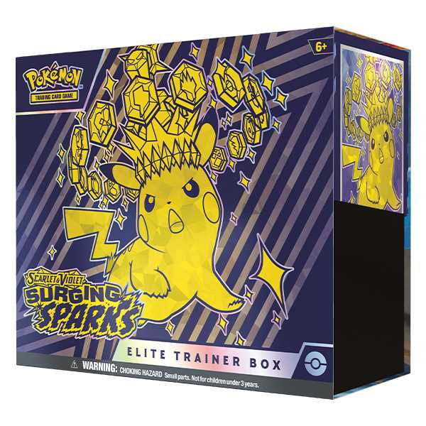 Pokémon TCG: Scarlet & Violet 8 - Surging Sparks - Elite Trainer Box