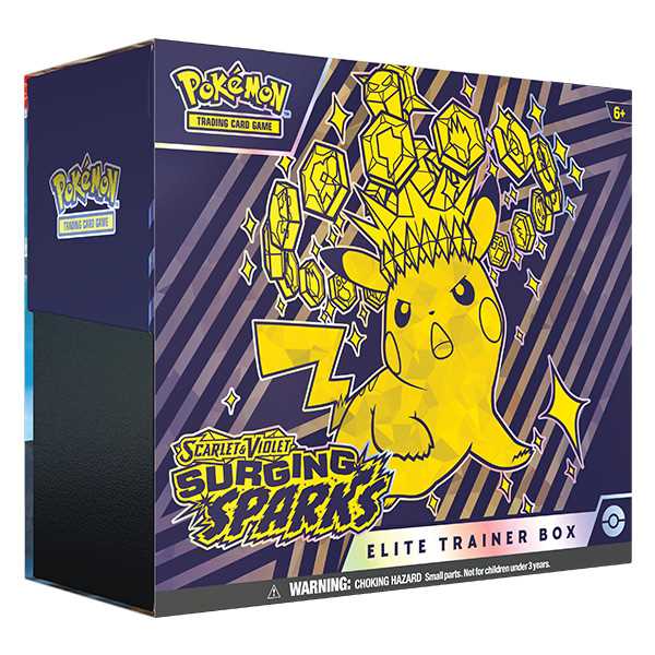 Pokémon TCG: Scarlet & Violet 8 - Surging Sparks - Elite Trainer Box