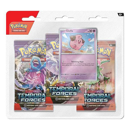 Pokémon TCG: Scarlet & Violet 5 - Temporal Forces - 3-Pack Blister