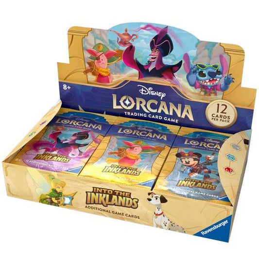 Disney Lorcana TCG - Set 3 Into The Inklands Booster Box (24ct)