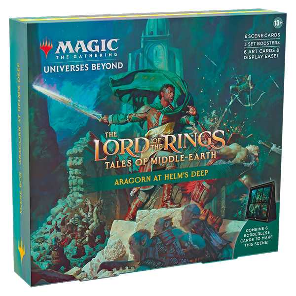 Magic: The Gathering - Lord of the Rings: Tales of Middle-Earth Holiday Scene Box