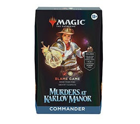 Magic: The Gathering: Murders at Karlov Manor Commander Deck