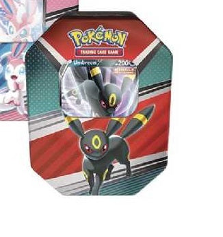 Pokémon TCG: V Heroes Tin - Espeon V, Umbreon V or Sylveon V