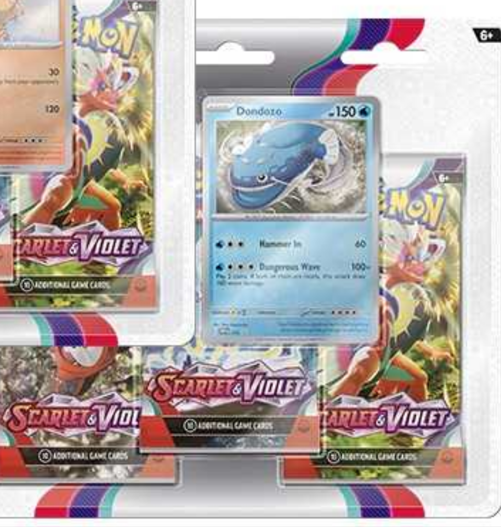 Pokémon TCG: Scarlet & Violet 1 3-Pack Blister