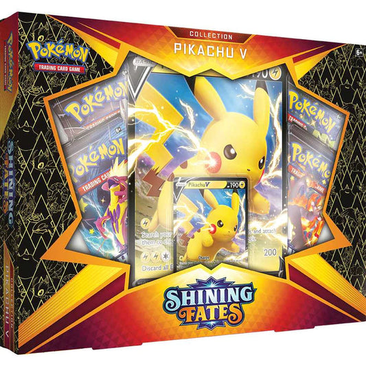 Pokemon TCG Shining Fates Pikachu V Collection Box