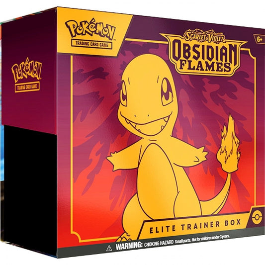 Pokemon Scarlet & Violet 3: Obsidian Flames Elite Trainer Box