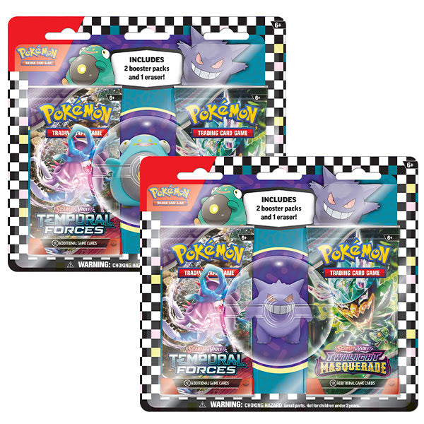 Pokémon TCG: Back to School Eraser Blister 2024