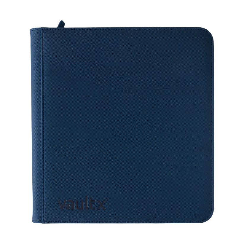 Vault X Exo-Tec 12-Pocket Zip Binder in royal blue