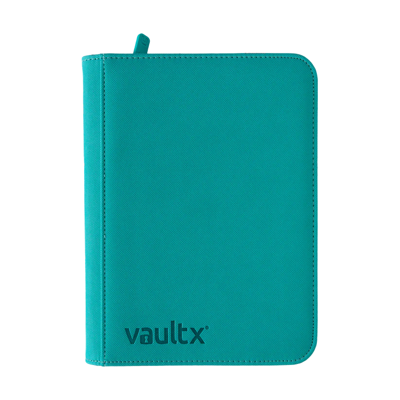 Vault X Exo-Tec 4-Pocket Zip Binder in ocean blue