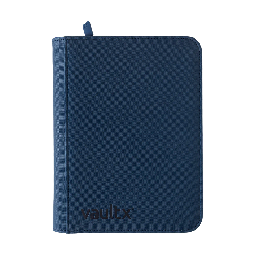 Vault X Exo-Tec 4-Pocket Zip Binder in royal blue