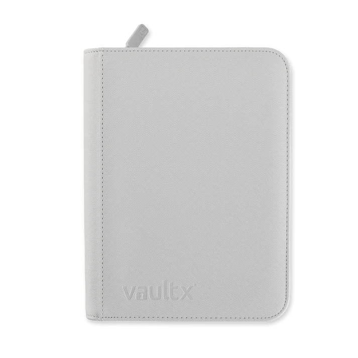 Vault X Exo-Tec 4-Pocket Zip Binder in white