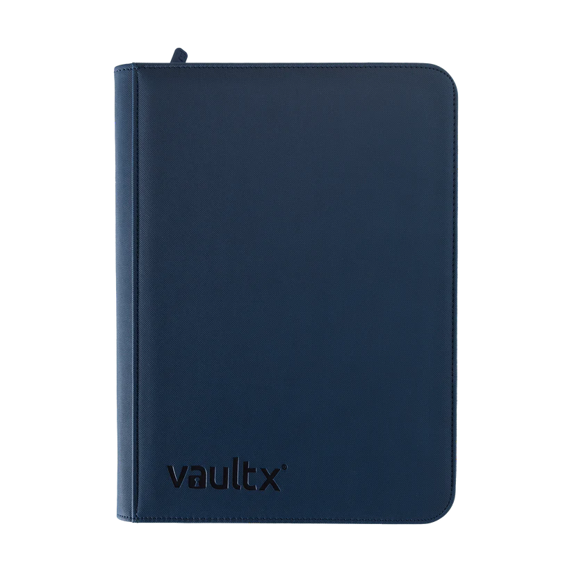 Vault X Exo-Tec 9-Pocket Zip Binder in royal blue