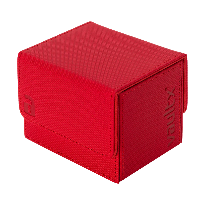 Vault X Exo-Tec Sideloading Deck Box 100+ in fire red