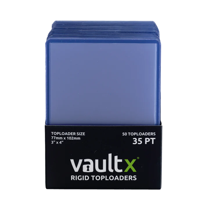 Vault X Standard Seamless Rigid Toploaders 35pt 50 count