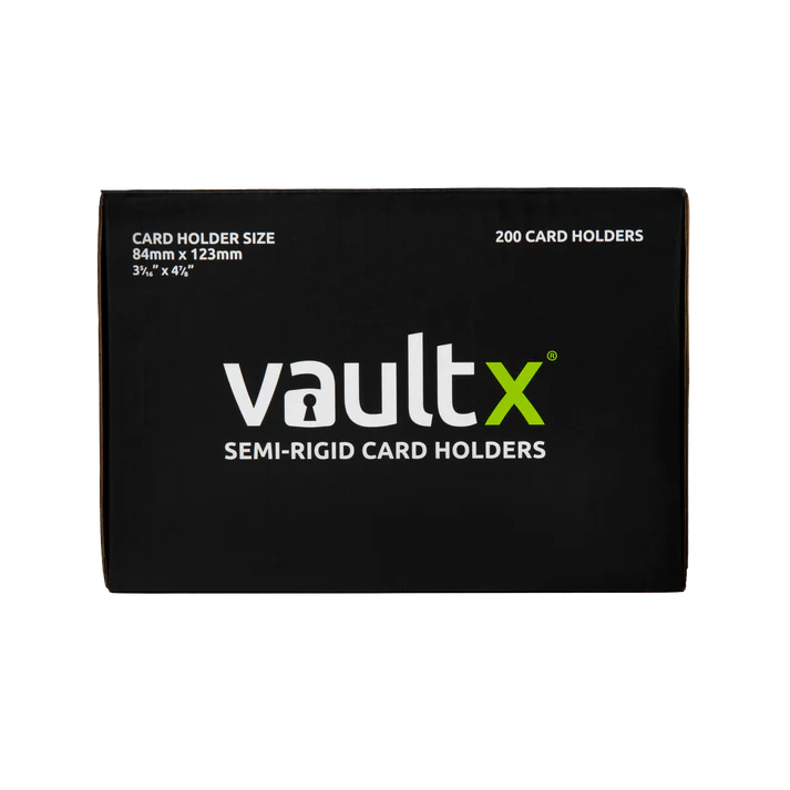 Vault X Standard Semi-Rigid Card Holders 200 count