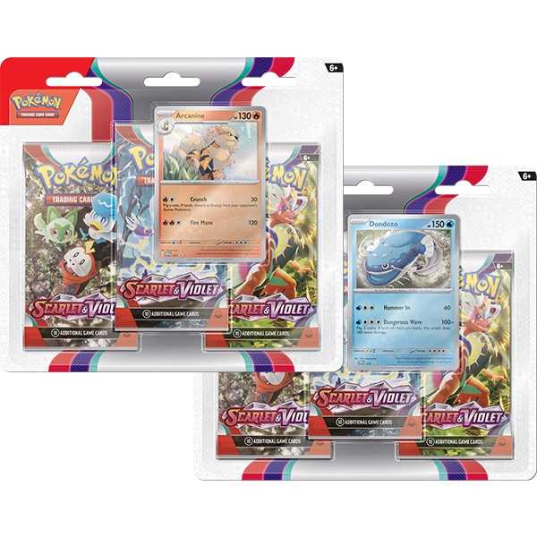 Pokémon TCG: Scarlet & Violet 1 3-Pack Blister